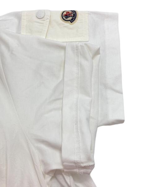 MONCLER（モンクレール）MONCLER (モンクレール) MAGLIA MANICHE CORTE ホワイト サイズ:Ⅿの古着・服飾アイテム