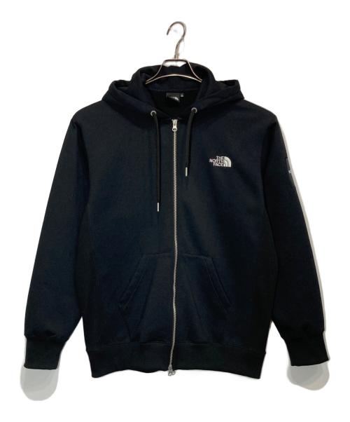 THE NORTH FACE（ザ ノース フェイス）THE NORTH FACE (ザ ノース フェイス) Square Logo Full Zip ブラック サイズ:XLの古着・服飾アイテム