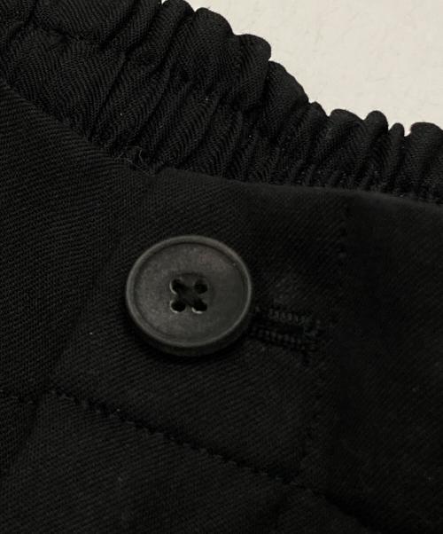 MAISON SPECIAL（メゾンスペシャル）MAISON SPECIAL (メゾンスペシャル) Wool Mix Continuous Tow-Tuck Wide Pants ブラックの古着・服飾アイテム