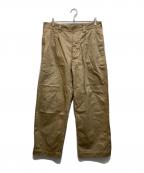 waiperワイパー）の古着「M-52 テーパードチノトラウザー」｜ベージュ