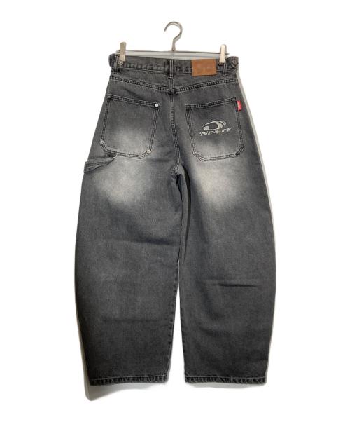 9090（9090）9090 (9090) Double Knee Ballon Denim Pants グレー サイズ:Mの古着・服飾アイテム