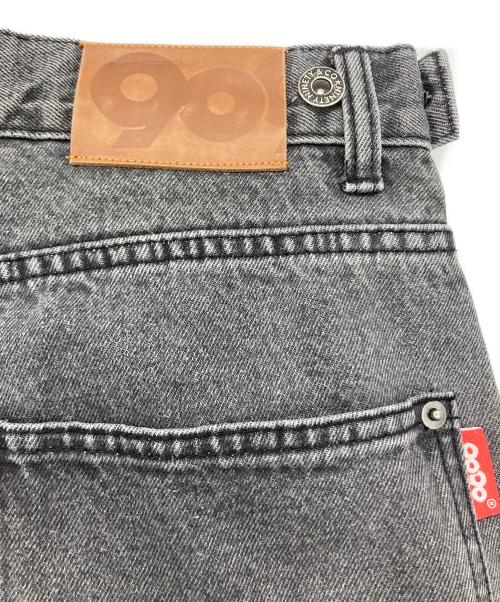 9090（9090）9090 (9090) Double Knee Ballon Denim Pants グレー サイズ:Mの古着・服飾アイテム