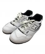 NEW BALANCEニューバランス）の古着「ローカットスニーカー」｜ホワイト×ブラック
