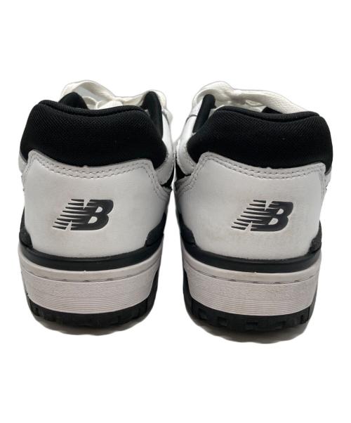 NEW BALANCE（ニューバランス）NEW BALANCE (ニューバランス) ローカットスニーカー ホワイト×ブラック サイズ:26cmの古着・服飾アイテム