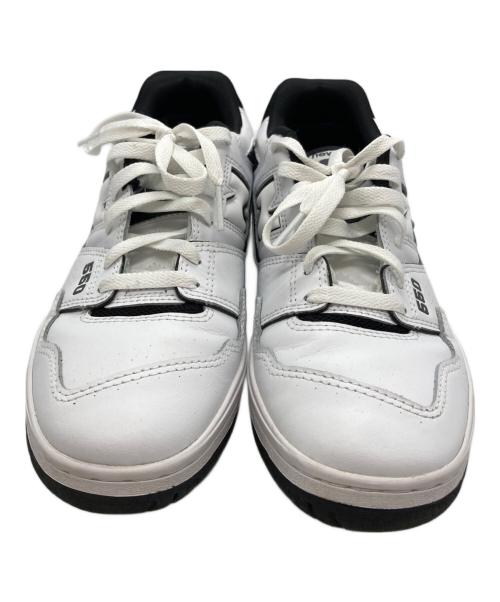NEW BALANCE（ニューバランス）NEW BALANCE (ニューバランス) ローカットスニーカー ホワイト×ブラック サイズ:26cmの古着・服飾アイテム