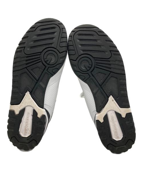 NEW BALANCE（ニューバランス）NEW BALANCE (ニューバランス) ローカットスニーカー ホワイト×ブラック サイズ:26cmの古着・服飾アイテム