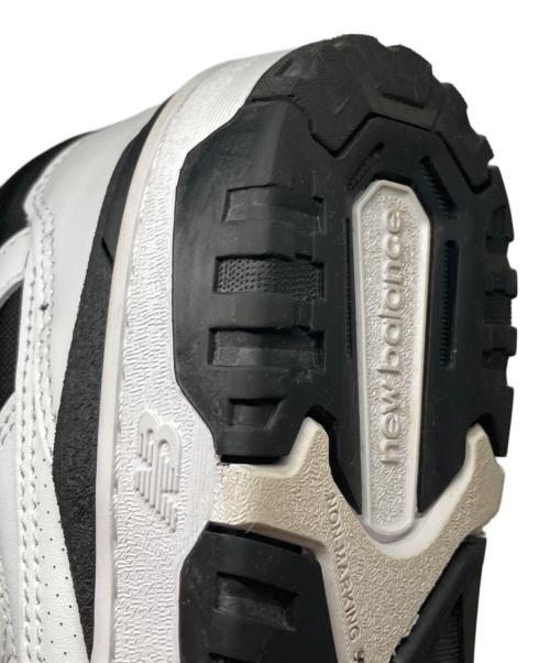 NEW BALANCE（ニューバランス）NEW BALANCE (ニューバランス) ローカットスニーカー ホワイト×ブラック サイズ:26cmの古着・服飾アイテム