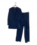 green label relaxingグリーンレーベルリラクシング）の古着「セットアップスーツ」｜ネイビー