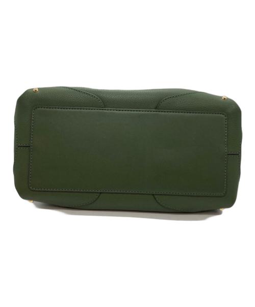 MICHAEL KORS（マイケル・コース）MICHAEL KORS (マイケル・コース) ENZO レザーサッチェル ミディアム グリーン サイズ:-の古着・服飾アイテム