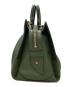 MICHAEL KORS (マイケル・コース) ENZO レザーサッチェル ミディアム グリーン サイズ:-：12000円
