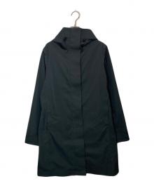 AIGLE（エーグル）の古着「ロングマウンテンパーカー」｜ブラック