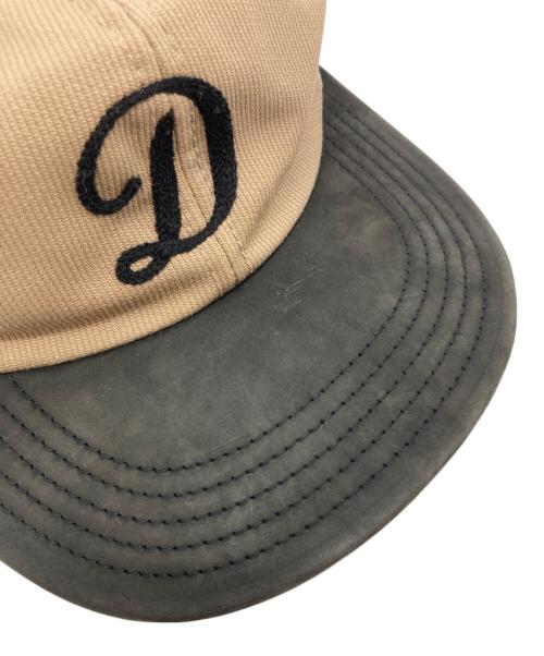 THE H.W.DOG&CO.（エイチダブリュードッグアンドコー）THE H.W.DOG&CO. (エイチダブリュードッグアンドコー) TWO TONE CAP ブラック×ベージュ サイズ:-の古着・服飾アイテム
