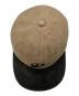 中古・古着 THE H.W.DOG&CO. (エイチダブリュードッグアンドコー) TWO TONE CAP ブラック×ベージュ サイズ:-：15000円