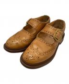 Tricker's×SHIPSトリッカーズ×シップス）の古着「ウィングチップ メリージェーン」｜ブラウン