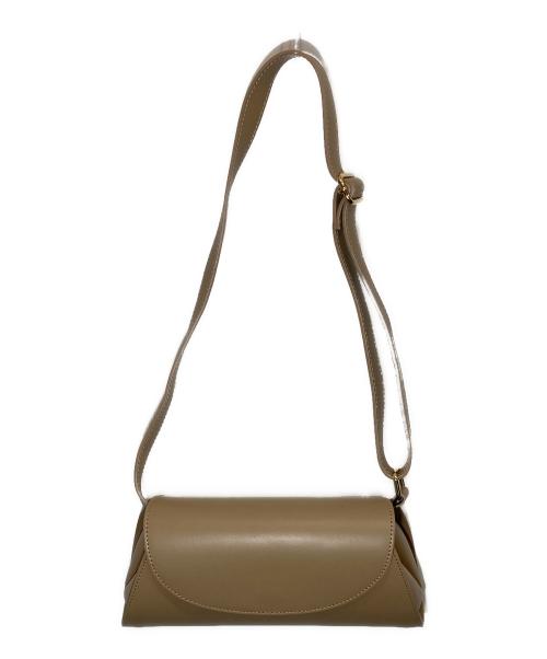 AULENTTI（オウレンティ）AULENTTI (オウレンティ) LEATHER BAG ベージュの古着・服飾アイテム