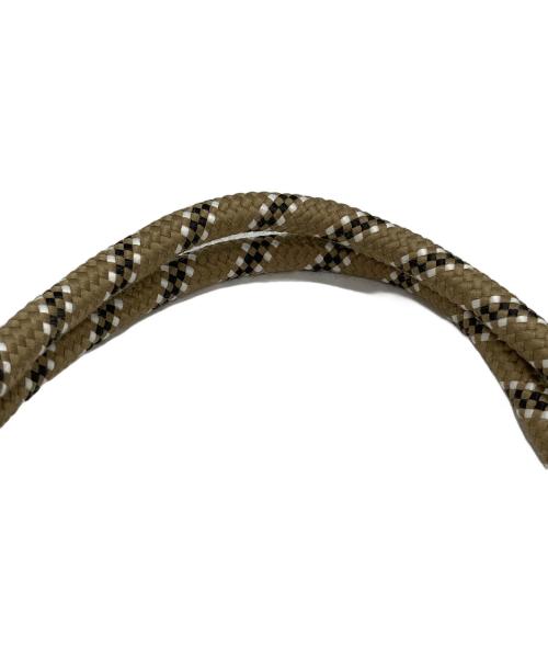 OUTDOOR PRODUCTS（アウトドア プロダクツ）OUTDOOR PRODUCTS (アウトドア プロダクツ) Risley (リズレー) トライアングルフリルバッグ ベージュ×オレンジの古着・服飾アイテム