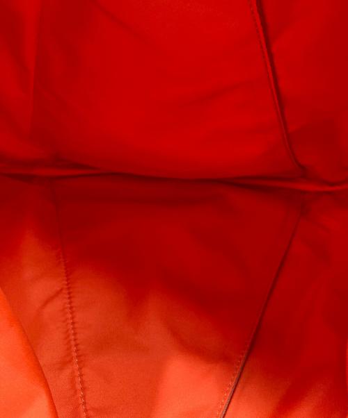 OUTDOOR PRODUCTS（アウトドア プロダクツ）OUTDOOR PRODUCTS (アウトドア プロダクツ) Risley (リズレー) トライアングルフリルバッグ ベージュ×オレンジの古着・服飾アイテム