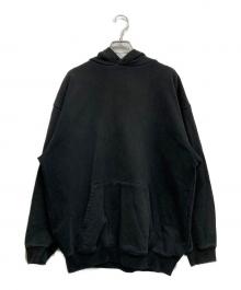 BALENCIAGA（バレンシアガ）の古着「LOGO PULLOVER PARKA」｜ブラック