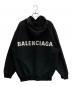BALENCIAGA (バレンシアガ) LOGO PULLOVER PARKA ブラック サイズ:M：30000円