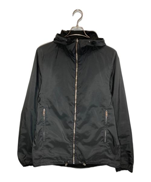 PRADA（プラダ）PRADA (プラダ) リバーシブルナイロンジャケット ブラック サイズ:50の古着・服飾アイテム
