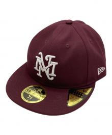 New Era×MAGIC NUMBER（ニューエラ×マジックナンバー）の古着「キャップ」｜ボルドー