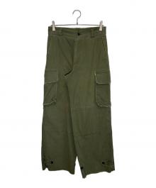 soerte（ソエルテ）の古着「M47 Wide straight military pants」｜カーキ