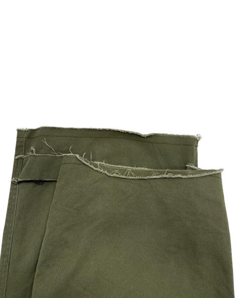 soerte（ソエルテ）soerte (ソエルテ) M47 Wide straight military pants カーキ サイズ:2の古着・服飾アイテム