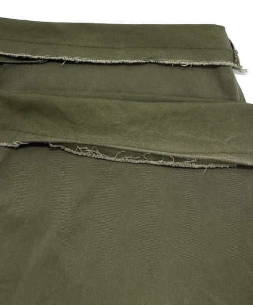 soerte（ソエルテ）soerte (ソエルテ) M47 Wide straight military pants カーキ サイズ:2の古着・服飾アイテム