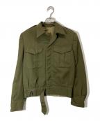 VINTAGEヴィンテージ）の古着「BATTLE DRESS JACKET」｜カーキ