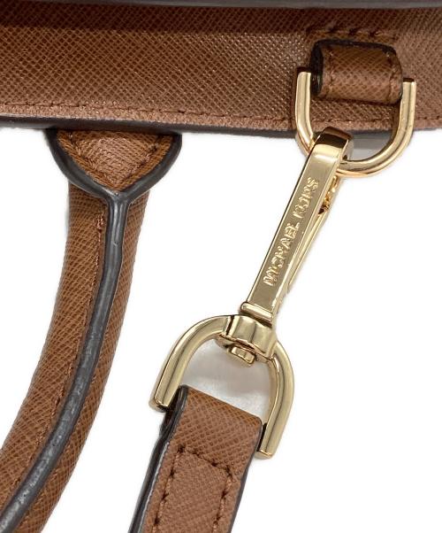 MICHAEL KORS（マイケル・コース）MICHAEL KORS (マイケル・コース) 2WAYバッグ ブラウン サイズ:-の古着・服飾アイテム