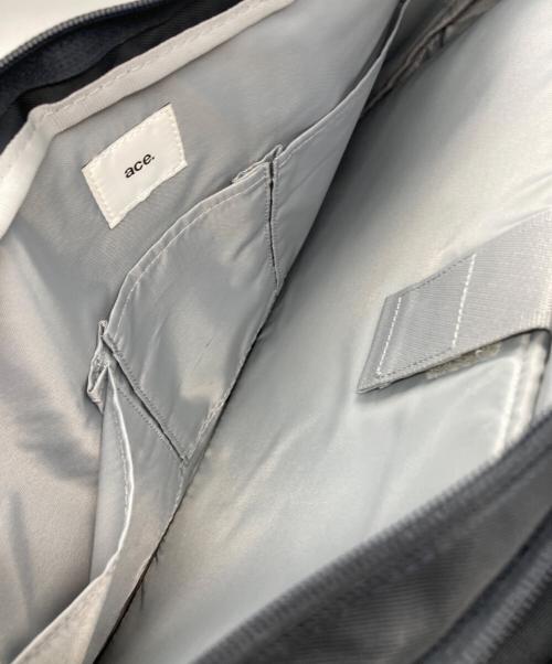 ACE（エース）ACE (エース) ビエナ2 ビジネスバッグ ネイビー×ブラウンの古着・服飾アイテム