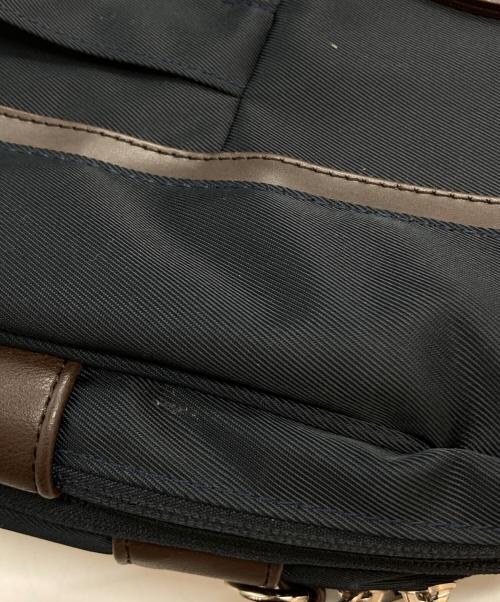 ACE（エース）ACE (エース) ビエナ2 ビジネスバッグ ネイビー×ブラウンの古着・服飾アイテム