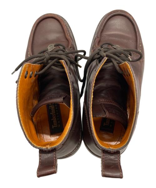 Timberland（ティンバーランド）Timberland (ティンバーランド) レザーブーツ ブラウン サイズ:9Wの古着・服飾アイテム