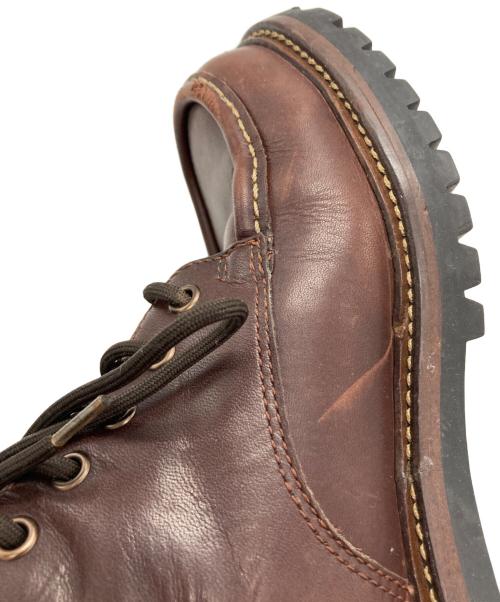 Timberland（ティンバーランド）Timberland (ティンバーランド) レザーブーツ ブラウン サイズ:9Wの古着・服飾アイテム