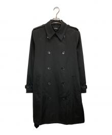 LAUREN RALPH LAUREN（ローレンラルフローレン）の古着「トレンチコート」｜ブラック