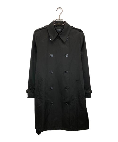 LAUREN RALPH LAUREN（ローレンラルフローレン）LAUREN RALPH LAUREN (ローレンラルフローレン) トレンチコート ブラック サイズ:Lの古着・服飾アイテム