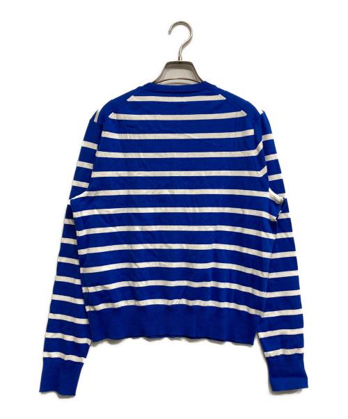 POLO RALPH LAUREN（ポロ・ラルフローレン）POLO RALPH LAUREN (ポロ・ラルフローレン) ボーダーカーディガン ブルー サイズ:Lの古着・服飾アイテム