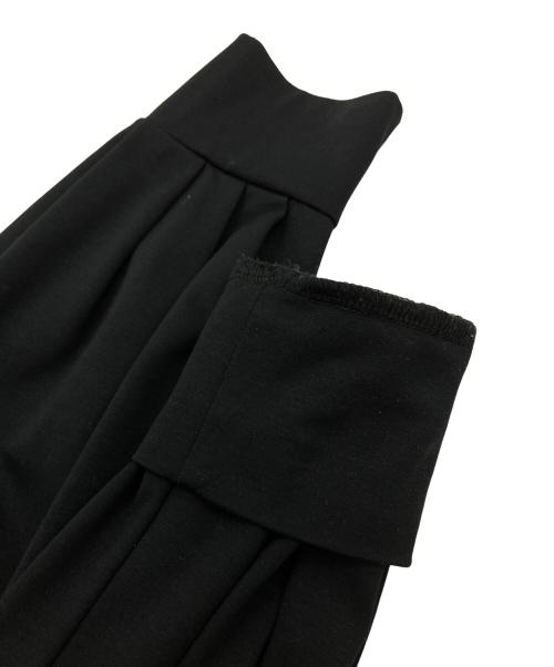 BLUE LABEL CRESTBRIDGE（ブルーレーベルクレストブリッジ）BLUE LABEL CRESTBRIDGE (ブルーレーベルクレストブリッジ) プリムシルケットポンチクレストブリッジチェックコンビワンピース ブラック×レッド サイズ:38の古着・服飾アイテム