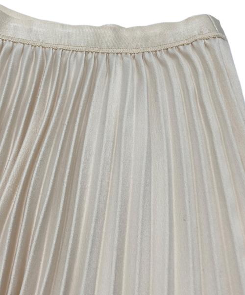 POLO RALPH LAUREN（ポロ・ラルフローレン）POLO RALPH LAUREN (ポロ・ラルフローレン) ランダムプリーツスカート ベージュ サイズ:Mの古着・服飾アイテム