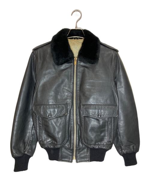 USED（ユーズド）USED (ユーズド) A-2型フライトジャケット ブラック サイズ:Lの古着・服飾アイテム