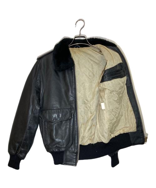 USED（ユーズド）USED (ユーズド) A-2型フライトジャケット ブラック サイズ:Lの古着・服飾アイテム