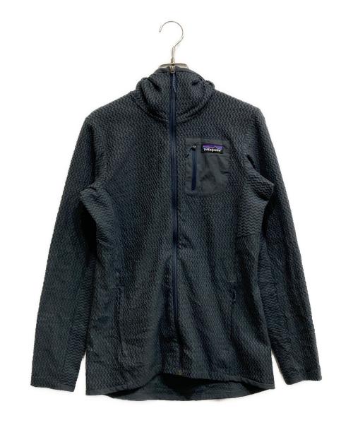Patagonia（パタゴニア）Patagonia (パタゴニア) R1エア・フルジップ・フーディ ネイビー サイズ:Mの古着・服飾アイテム