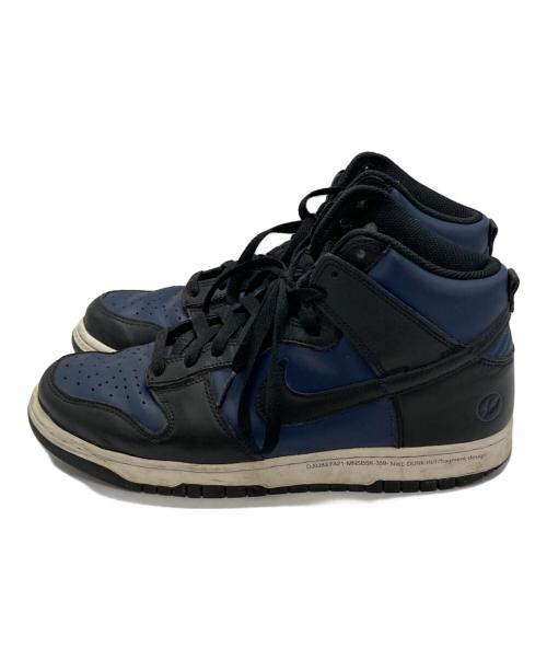 NIKE（ナイキ）NIKE (ナイキ) DUNK HIGH ネイビー×ブラック サイズ:27の古着・服飾アイテム