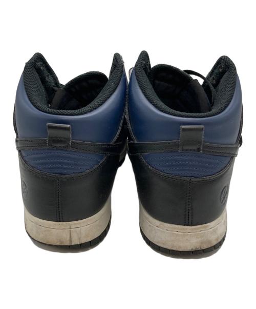 NIKE（ナイキ）NIKE (ナイキ) DUNK HIGH ネイビー×ブラック サイズ:27の古着・服飾アイテム