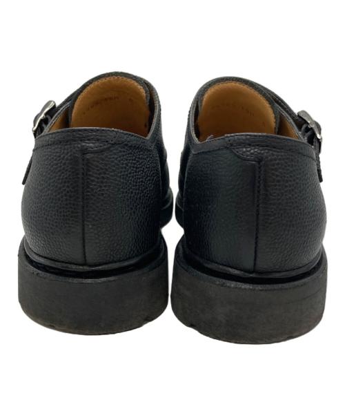 PARABOOT（パラブーツ）PARABOOT (パラブーツ) BEAMS F (ビームスエフ) POE モンクストラップシューズ ブラック サイズ:6の古着・服飾アイテム