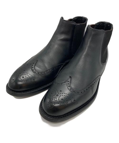 JOSEPH CHEANEY（ジョセフチーニー）Joseph Cheaney (ジョセフチーニー) メダリオンサイドゴアブーツ ブラック サイズ:-の古着・服飾アイテム