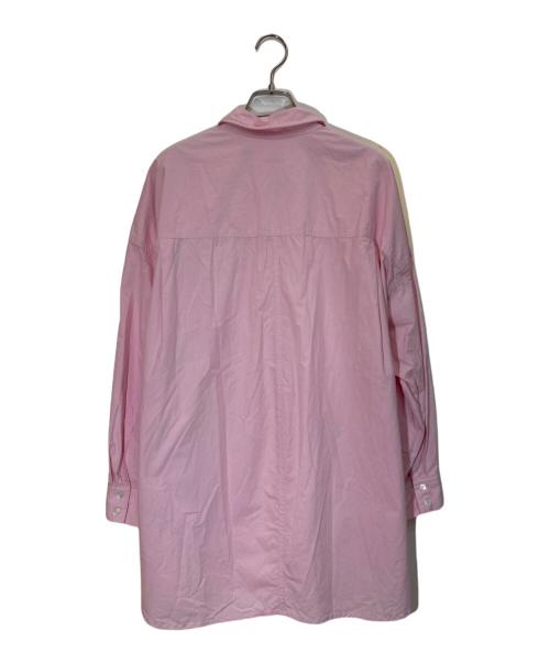 ARPEGE STORY（アルページュストーリー）ARPEGE STORY (アルページュストーリー) ビッグコクーンシャツ ピンク サイズ:1の古着・服飾アイテム