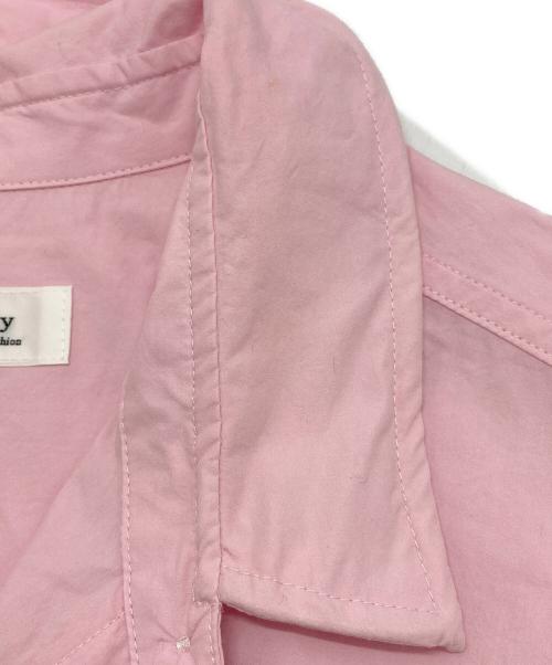ARPEGE STORY（アルページュストーリー）ARPEGE STORY (アルページュストーリー) ビッグコクーンシャツ ピンク サイズ:1の古着・服飾アイテム