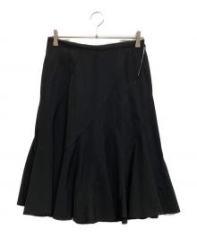 tricot COMME des GARCONS（トリココムデギャルソン）の古着「フレアスカート」｜ブラック