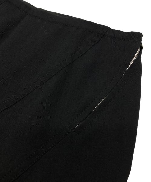 tricot COMME des GARCONS（トリココムデギャルソン）tricot COMME des GARCONS (トリココムデギャルソン) フレアスカート ブラック サイズ:Mの古着・服飾アイテム
